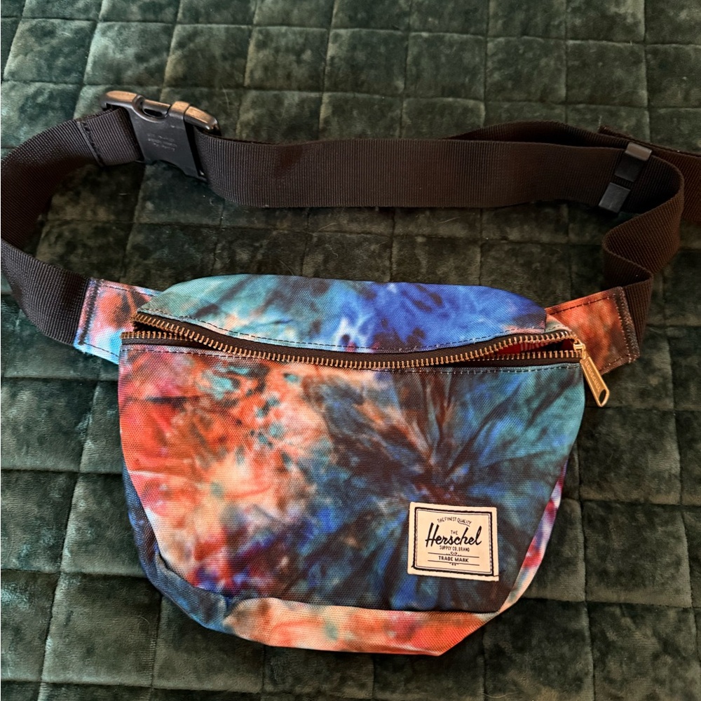 Herschel tie dye fanny pack